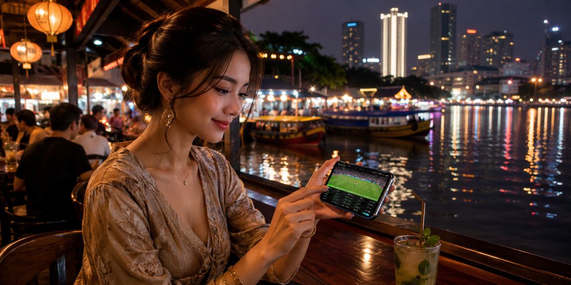 Pertaruhan bola sepak langsung bergaya Melayu di Kuala Lumpur